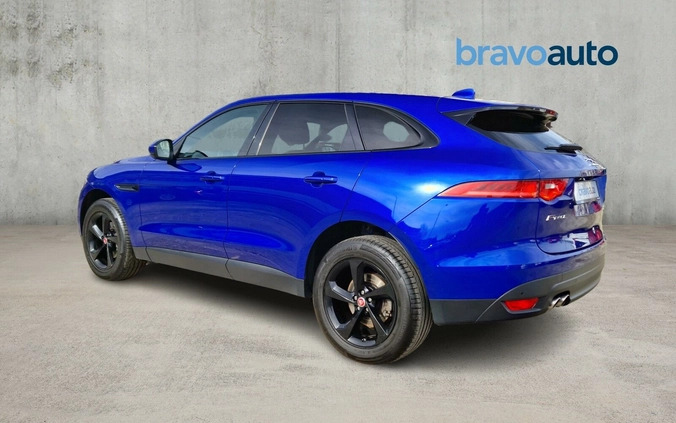 Jaguar F-Pace cena 114900 przebieg: 63225, rok produkcji 2018 z Sława małe 436